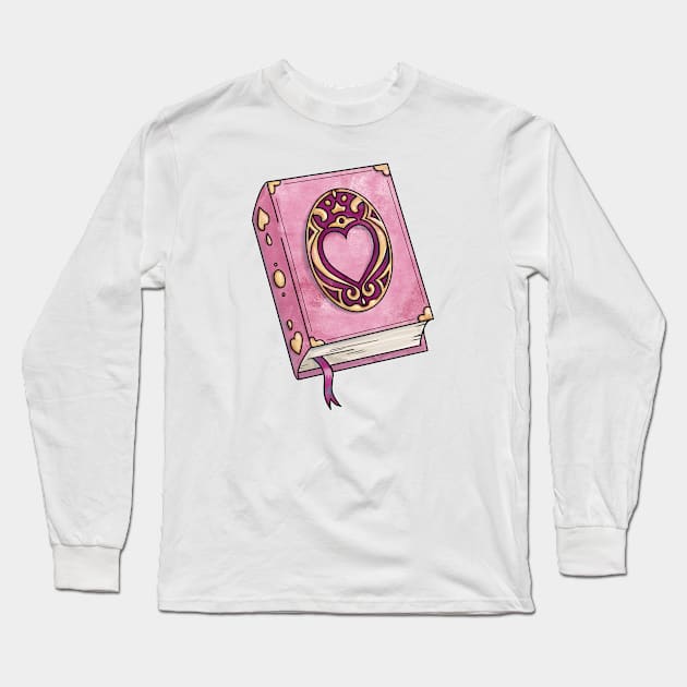 Books are my Valentine Long Sleeve T-Shirt by Ellen Wilberg